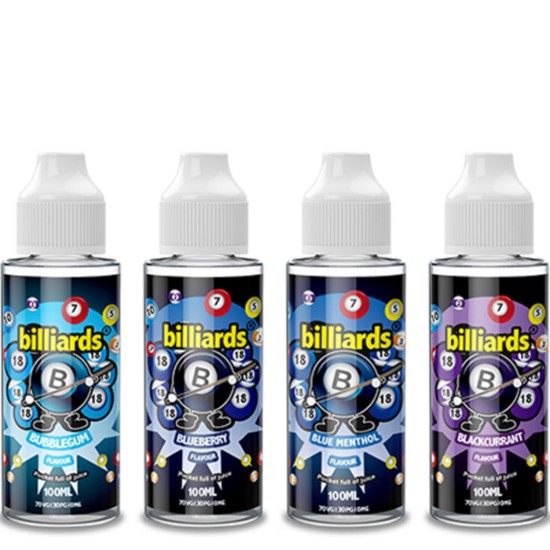 BILLIARDS Eliquid Shortfills 120ML