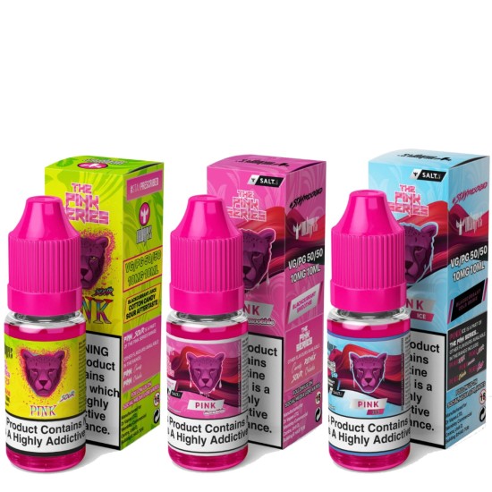 Dr Vape Pink Series Nic Salt Eliquids 10ml