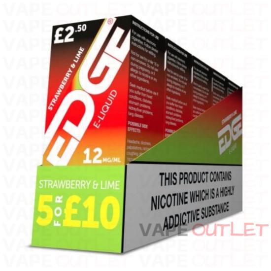 EDGE Eliquid STRAWBERRY AND LIME 5-PACK