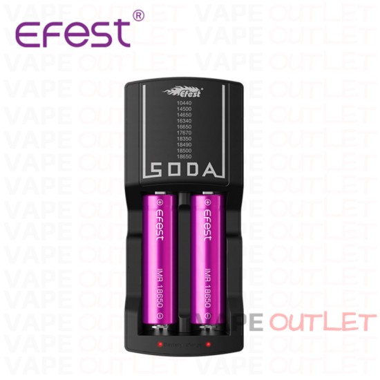 EFEST SODA DUAL BATTERY CHARGER