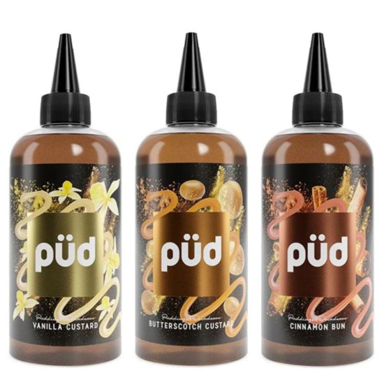 Joes PUD Pudding & Decadence Eliquid Shortfills 240ml
