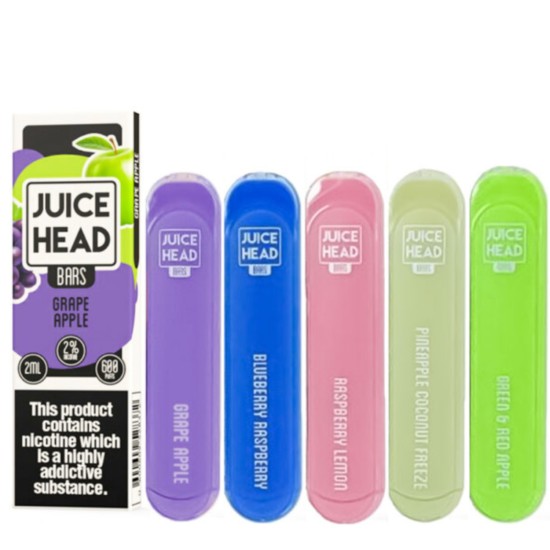 Juice Head Bars Disposable Vape Kit 600 Puffs