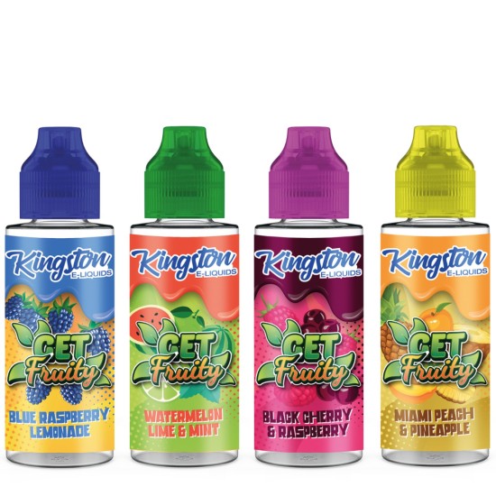 Kingston Get Fruity Eliquid Shortfills 120ml