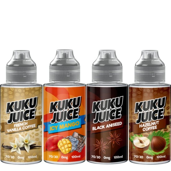 KUKU JUICE Eliquid Shortfills 120ML