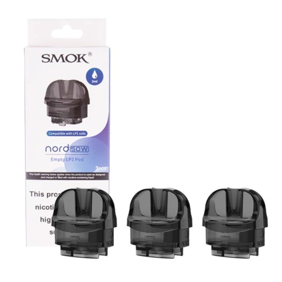 Smok Nord 50W Replacement Pods 3Pcs